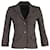 Boss by Hugo Boss Single-Breasted Blazer in Brown Lana Vergine Wool  ref.1349859