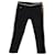Jean Gucci à rayures latérales en coton noir  ref.1349860