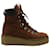 Hermès Hermes Discovery Ankle Boots in Brown Suede  ref.1349872
