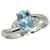 & Other Stories Andere Platin Aquamarin Ring Metall Ring in gutem Zustand  ref.1349889