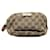 Gucci GG Canvas Cosmetic Pouch Canvas Vanity Bag 246175 in good condition Cloth  ref.1349894