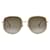 Gafas de sol Dior de gran tamaño tintadas Gafas de sol de metal 00086 En muy buenas condiciones  ref.1349904