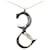 Collar Dior CD Logo Collar de metal en buen estado  ref.1349922