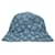 Bucket Chapéu balde reversível essencial Louis Vuitton Blue Monogram Essential Azul John Pano  ref.1349961