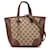 Gucci Brown GG Canvas Bree Satchel Light brown Cloth Cloth  ref.1349977