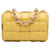 Bolso satchel con cadena de casete acolchado Intrecciato amarillo de Bottega Veneta Cuero Becerro  ref.1350045