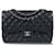 Chanel Black Jumbo Classic Caviar Double Flap Leather  ref.1350052