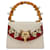 Bolso Gucci de Cuero Bamboo Foxhead Bolso de Cuero 466432 en buen estado  ref.1350105