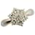 & Other Stories [LuxUness] 18k Anillo de metal con flor de diamantes y oro y platino en excelentes condiciones  ref.1350126