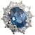 & Other Stories [LuxUness] Anel de platina, diamante e safira, anel de metal em excelente estado  ref.1350128