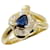 & Other Stories [LuxUness] 18k Gold Diamond & Sapphire Ring Metal Ring in Excellent condition  ref.1350130