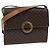Céline CELINE Borsa a tracolla in tela macadam PVC marrone Auth 72346