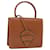 LOEWE Hand Bag Leather Brown Auth 71590  ref.1350303