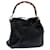 GUCCI Sac à main en bambou Cuir 2façon noir 001 2113 1638 Auth yk11916  ref.1350313