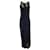 Autre Marque Koche Black Mesh Detail Sleeveless Long Nylon Dress Polyester  ref.1350768