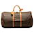 Brown Louis Vuitton Monogram Keepall 50 Travel bag Leather  ref.1351031
