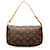 Brown Louis Vuitton Monogram Pochette Accessoires Shoulder Bag Leather  ref.1351077
