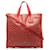 Red Goyard Goyardine Voltaire Satchel Leather  ref.1351085