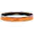 Orange Hermès Caleche Narrow Enamel Bangle Costume Bracelet Metal  ref.1351189