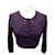 Parosh Chaqueta Corta Morada Soie Violet  ref.1351268