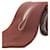 Pierre Balmain Corbata Granate con Diseño de Gota Red Silk  ref.1351278
