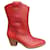 Fratelli Rosseti Boots Red Leather  ref.1351299