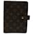 Louis Vuitton Agenda MM Brown Cloth  ref.1351302