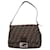 Fendi Zucca Brown Cloth  ref.1351503