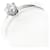 Tiffany & Co Solitaire Silvery Platinum  ref.1351546