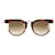 Óculos de sol tipo gatinho Fendi Tortoise-Shell em acetato marrom Fibra de celulose  ref.1351597