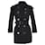 Trench-coat à capuche Burberry en laine noire  ref.1351616