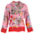 Gucci Flora Snake Pyjama Shirt in Pink Silk  ref.1351623