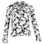 Stella Mc Cartney Camicia Stella McCartney con stampa cavalli in seta nera  ref.1351653
