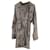 Isabel Marant Knee-Length Dress in Brown Silk  ref.1351654