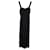 Reformation Square Neckline Jumpsuit in Black Viscose Cellulose fibre  ref.1351656