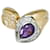 & Other Stories [LuxUness] 18K & Platinum Amethyst Ring  Metal Ring in Excellent condition  ref.1351663