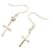 & Other Stories Other 18K Cross Dangle Earrings Metal Earrings in Good condition  ref.1351783