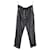 Pantalon Nanushka à taille élastique en simili cuir noir Synthétique  ref.1351815