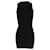 Mini-robe Alexander McQueen en rayonne noire Fibre de cellulose  ref.1351835