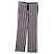 Joseph Striped Wide-Leg Pants in Multicolor Silk Python print  ref.1351839