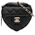 Chanel Black Mini CC in Love Heart Crossbody Leather  ref.1351942