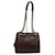 PRADA Chain Shoulder Bag Leather Brown Auth 71495  ref.1352099