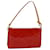 LOUIS VUITTON Monogramm Vernis Lexington Zubehörtasche Rouge M91132 Auth 72101EIN Rot Lackleder  ref.1352210