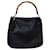 GUCCI Bamboo Hand Bag Leather Black 001 1638 Auth ep4038  ref.1352235