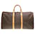 Louis Vuitton Keepall 55 Castaño Lienzo  ref.1352424