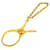 Hermès Pince à gants Dourado Metal  ref.1353687