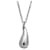 Tiffany & Co Teardrop Silvery Silver  ref.1353903