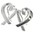 Tiffany & Co Loving heart Silvery Silver  ref.1354095