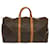 Louis Vuitton Keepall 50 Brown Cloth  ref.1354162