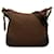 Prada Logo Jacquard Brown Leather  ref.1354330